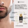 2 Esencia Aceite Para Crecer Barba Bigote Natural 30ml Natural