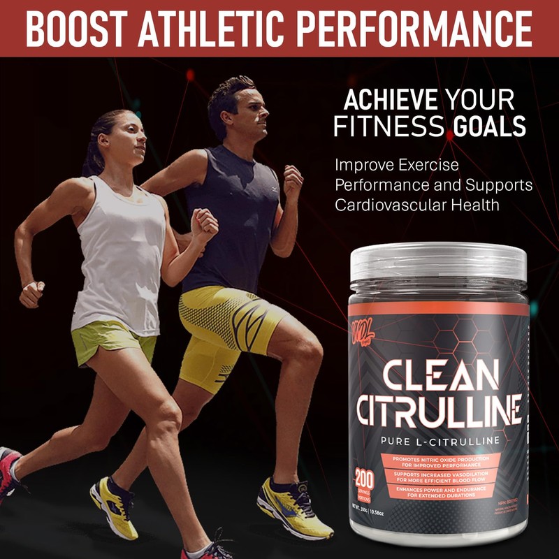 VNDL Clean Citrulline - 100% Pure L-Citrulline Pre Workout Powder