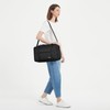 Denim Black 20L Foldable Underseat Travel Bag - Water-Resistant Hand