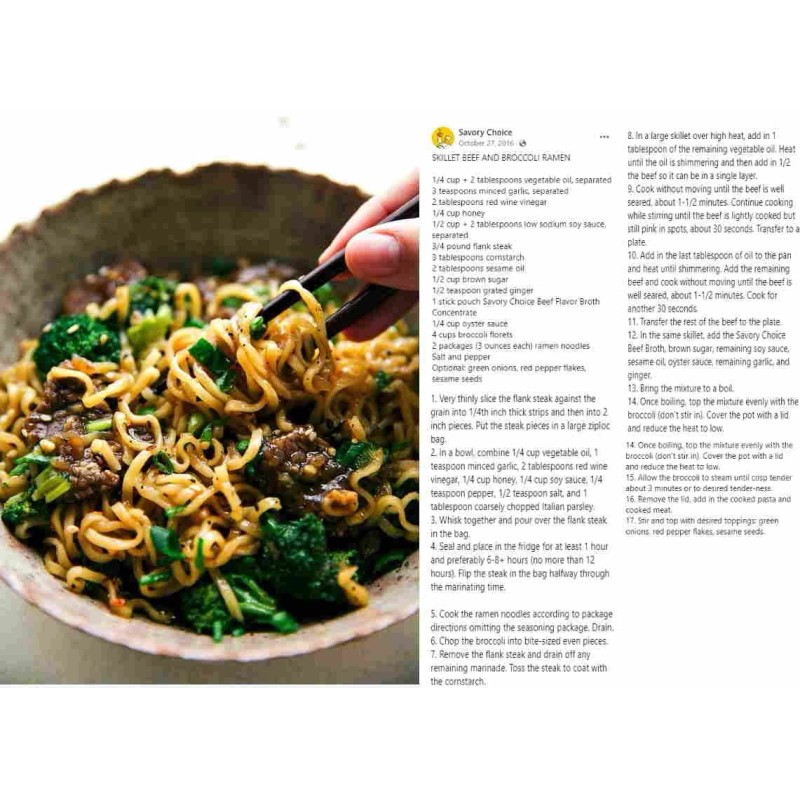 JMA Shop Savory Choice Reduced Sodium Beef Broth Pack of