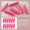 Healeved Professional Hair Curler Kit 18pcs Sponge Hair Rollers Hairdo