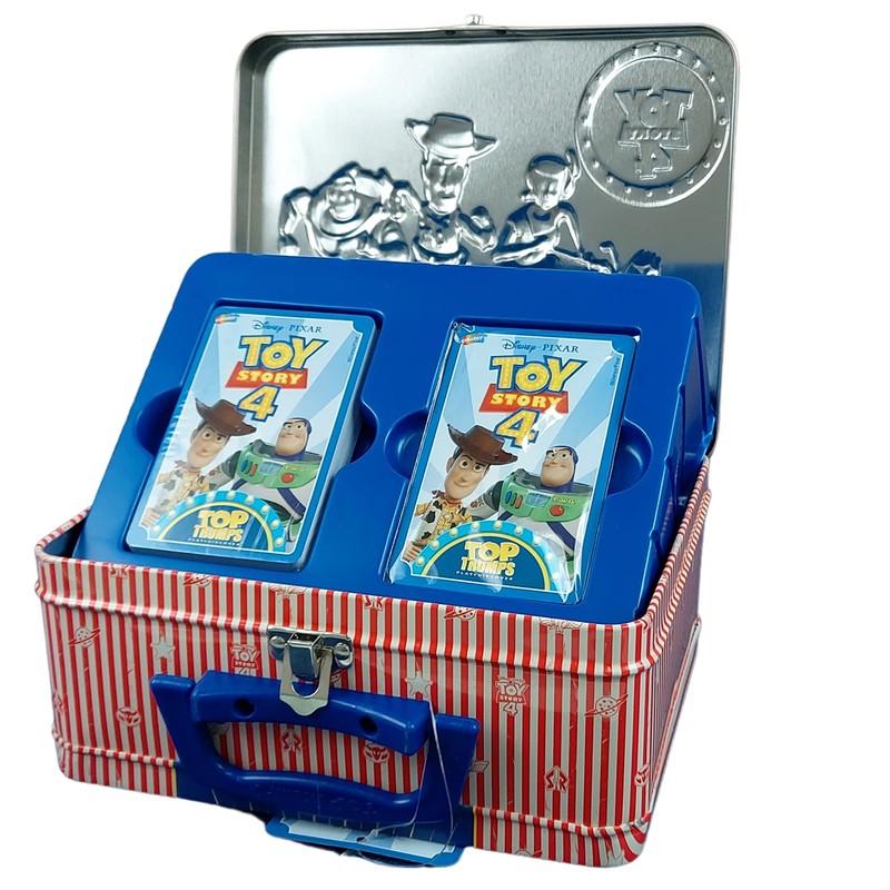 Toy Story 4 Top Trumps Collectors Tin Card Game