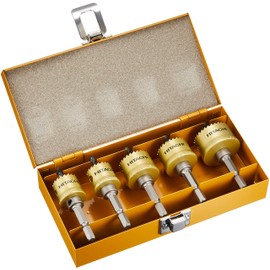 HiKOKI 0032-0099 High-Speed Hole Saw for Impact Drivers Electrical Work Set A (φ21 x 2, φ27 x 2, φ33 x 1 Piece)