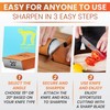 BornMonkey Rolling Knife Sharpener™ - Premium Knife Sharpening Tool for