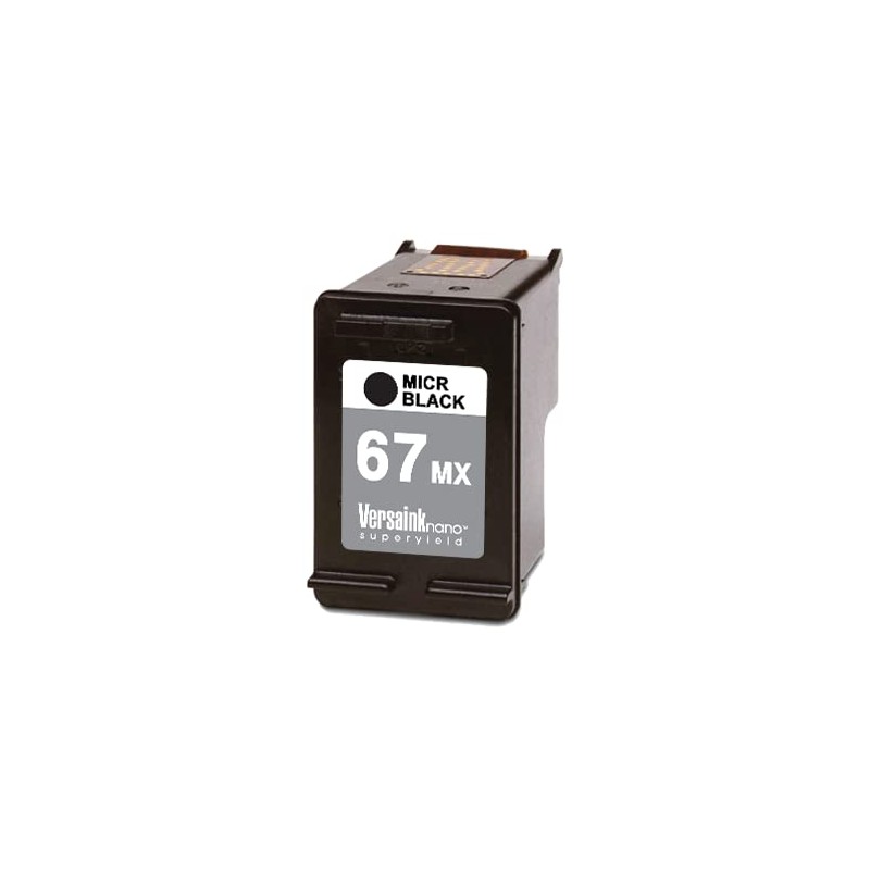 VersaInk-Nano 67 MX Black MICR Ink Cartridge for Check Printing,