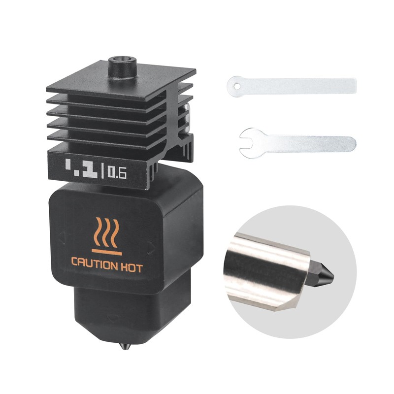 3pcs H2D Hotend 0.6mm for Bambu Lab H2D Hotend 3D