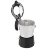 100ml Moka Pot Double Valve High Pressure Black Lower Pot