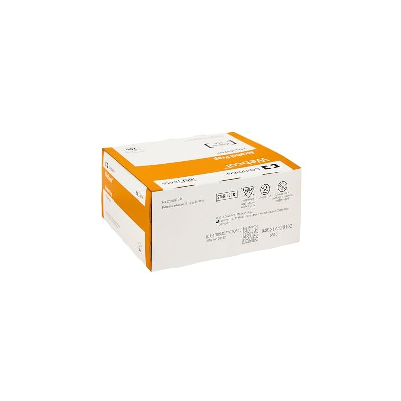 Webcol™ Alcohol Prep Pads, Medium, 2 Ply, 1 Carton of