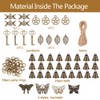 FREEBLOSS 4 Set Witch Bells DIY Kit for Door Knob