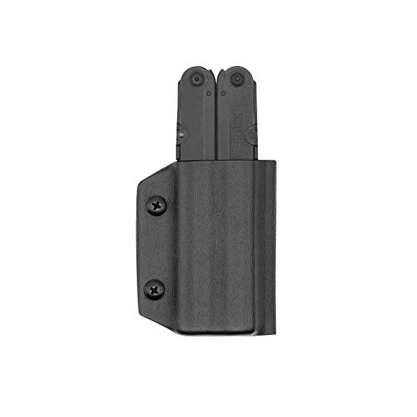 Clip & Carry Kydex Multitool Sheath for SOG POWERLOCK ~ Made in USA (Multi-tool not included) Multi Tool Holder Holster (Black)
