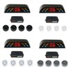 Riloer Car Parking Reversing Buzzer, LED Monitor Parking Alarm Assistance