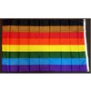 Flags Importer RFPhilly Philly Rainbow 3x5' Poly Flag, Multicolor