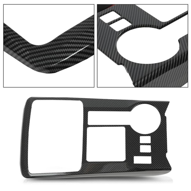 DOTCOM Center Console Gear Shift Panel Decor Cover Trim Compatible