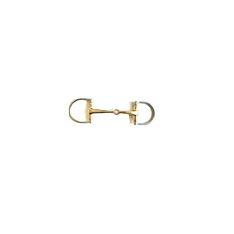 Stainless Steel 4.5'' & 5'' EggButt Snaffle Bit Horse Riding