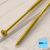 60mm 100 x Screws Torx Head Wood Screw, Decking Timber