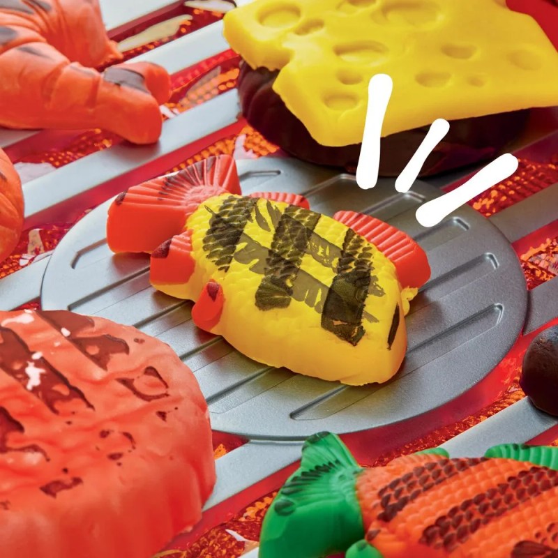 Play-doh La Parrillada Chisporroteante Con Luces Y Sonidos