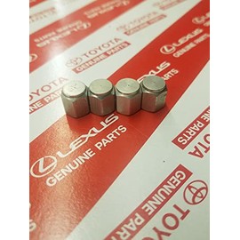 Genuine OEM Toyota/Lexus Aluminum Tire Valve Cap (Set Of 4) 90942-05037