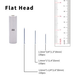 Maexxna - Juego de 650 piezas de uñas, uñas pequeñas, uñas, uñas para colgar imágenes, uñas para colgar imágenes, uñas de acabado, uñas colgantes, uñas de imagen, uñas de pared para colgar, uñas de alfiler
