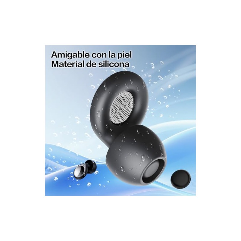 Tapones Auditivos para Dormir, Ear Plugs Lavable y Reutilizable, Tapones