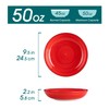 vancasso Bonita Pasta Bowls Set of 6, 50oz Large Salad