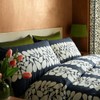 Orla Kiely Bedding - Sycamore Stripe Space Blue 100% Cotton