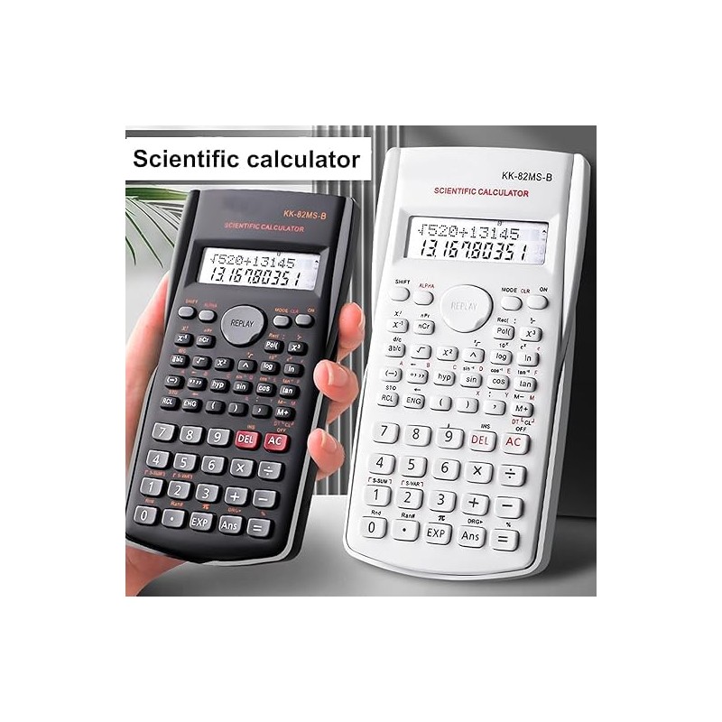 KK-82MS-D Portable Scientific Calculator Scientific Engineering Functional Calculator with 240