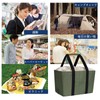 LHZK Eco Bag, Foldable, Large Capacity, Shopping Bag, Cooler Bag,