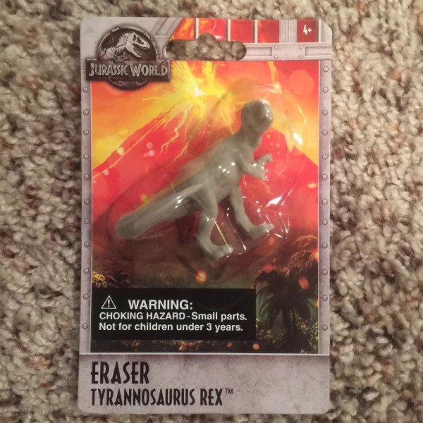Innovative Designs Jurassic World Fallen Kingdom Eraser Tyrannosaurus Rex Sealed