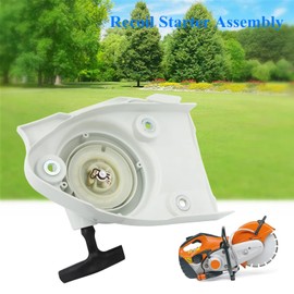 AILEETE Recoil Starter Assembly 4238 190 0300 for Stihl Concrete Saw TS410 TS420 TS480i TS500i Pull Start, Replaces 4238 190 0404
