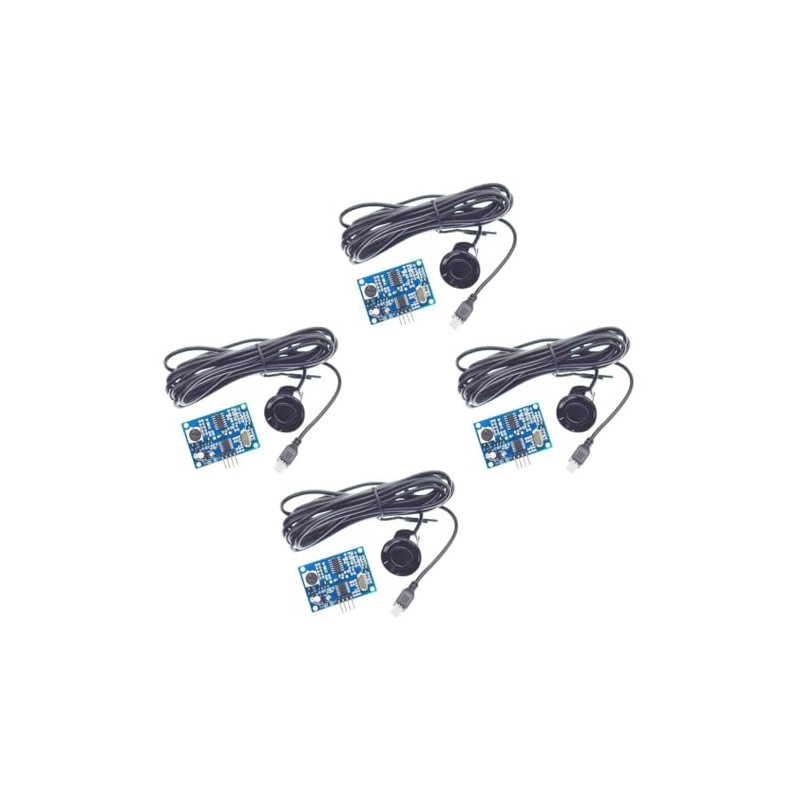 4pcs JSN-SR04T Integrated Ultrasonic Distance Sensor Module Ultrasonic Transducer with