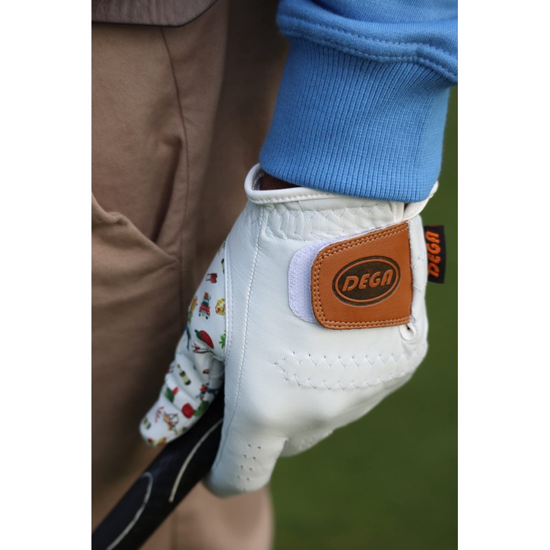 DEGA Golf Gloves 2 Pack 100% Cabretta Leather Golf Glove
