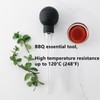 2 PcsTurkey Baster, Chicken Turkey Poultry Meat BBQ Baster Syringe