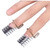 Baluue 20pcs Aluminum Nail Extension Forms for Builder Gel Reusable