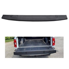Rear Tailgate Top Trim Molding Without Step Compatible with 2021 2022 2023 Ford F-150, Cap Top Protector Cover Pickup Replacement