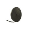 Solid Neoprene Black Rubber Strip 15mm Wide x 5mm Thick