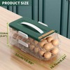 Egg Holder Refrigerator, Double Automatic Egg Holder, Double Row Egg