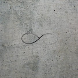 Transparent Decal Stickers of Funny Infinity Sign for Couples Love Couple (Metallic Silver) Premium Waterproof Vinyl Decal Stickers for Laptop Phone Accessory Helmet Car Window NVCSKUS014074SI070722