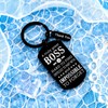 Boss Gifts for Women Men Boss’s Day Keychain Funny Boss