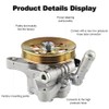 WMPHE Power Steering Pump with Pulley Compatible with Honda Accord