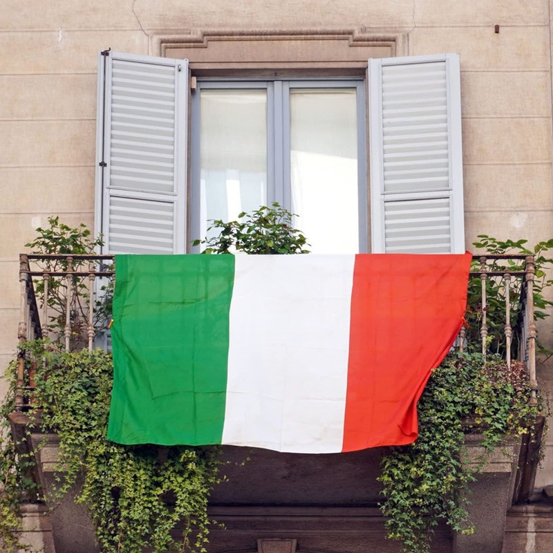 GUSTO - Nautical Fabric Italy Flag 90 x 150 cm
