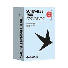 Schwalbe SV19 Presta 40mm Inner Tube, 27.5" to 29"