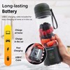 Nuwave Portable Blender with USB-C Rechargeable, 6-Blade for Crushing Ice,