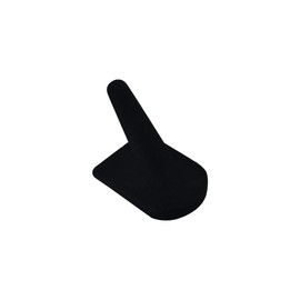 I13 Jewelry Black Velvet Holder Finger Ring Display Stand Showcase 2"" x 2"" x 2"" Inches