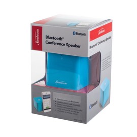 Sunbeam Bluetooth Conference Speaker with Built-In Microphone - Retail Packaging - Blue
