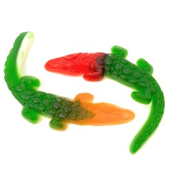 Dulcefina chocolate and Sweets, Crocodiles Gummy (2.200 Lbs)
