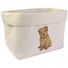 Large 'Norfolk Terrier' Canvas Organiser/Storage Bag (OR00016764)