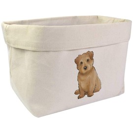 Large 'Norfolk Terrier' Canvas Organiser/Storage Bag (OR00016764)
