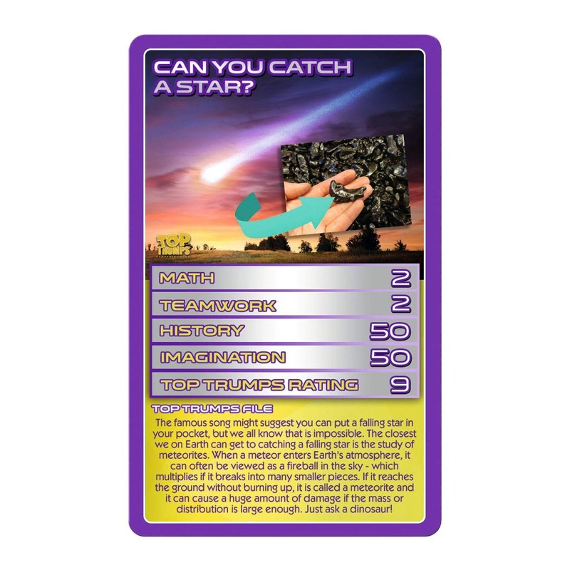 STEM: Peculiar Problems Top Trumps Card Game