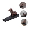 COHEALI Heavy Duty Cast Iron Door Stop Dog Ornament Prevents