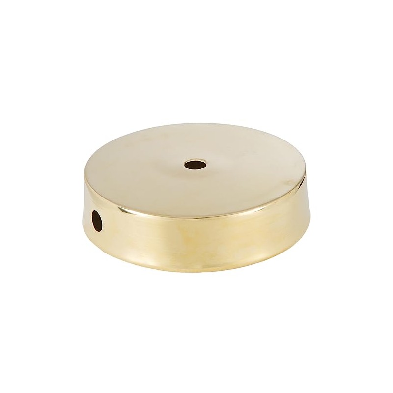 B&P Lamp® 6 Inch Unfinished Brass Finish Modern Style Spun